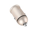 З/У автомобильное HOCO Z30 EASY ROUTE DUAL PORT MINI CAR CHARGER [700049] (GOLD)